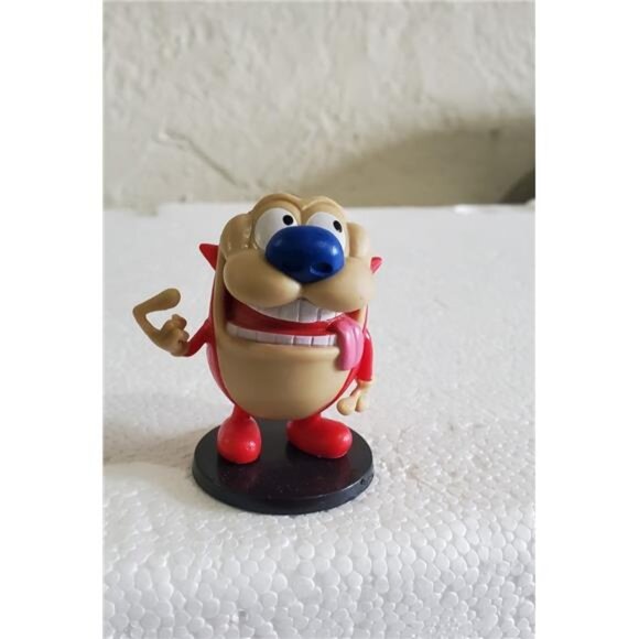 Nickelodeon The Ren & Stimpy Stimpy Figure Collectible Toy Figurine - Picture 7 of 7